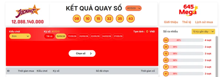 Khám Phá Sức Hút Của Mega 645 Tại Bin88 Cơ Hội Trúng Thưởng Giá Trị Lớn
