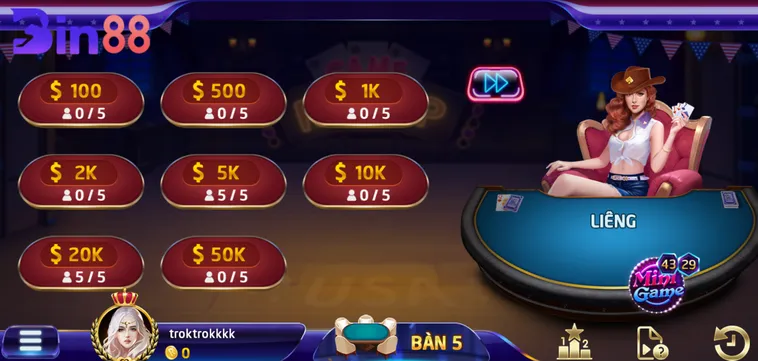Chinh Phục Đỉnh Cao Game Bài Liêng Tại Bin88 Với Tỷ Lệ Ăn Thưởng Cực Cao