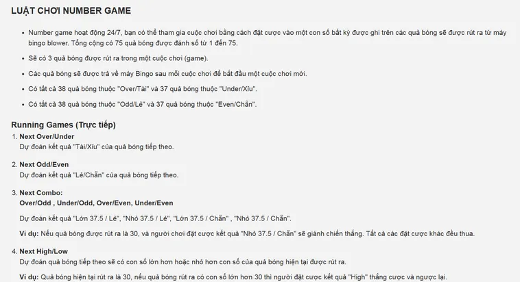 Chinh Phục Siêu Phẩm Quay Số Numbers Game Tại Bin88 Với Tốc Độ Thần Tốc