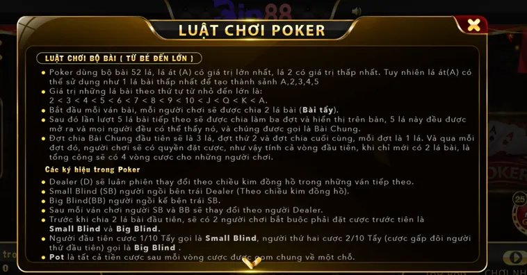 Chinh Phục Siêu Phẩm Poker Tại Bin88 Với Chiến Thuật Đặt Cược Đẳng Cấp Nhất