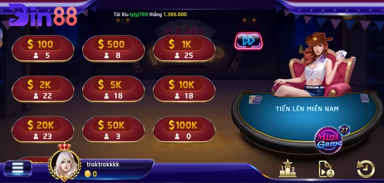 Tiến Lên Miền Nam Tại Bin88 Trải Nghiệm Đấu Trí Đỉnh Cao Đầy Hào Hứng Cho Game Thủ